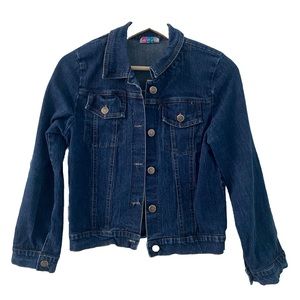Ceci Denim Jacket Size Large In Girls Good Conditions